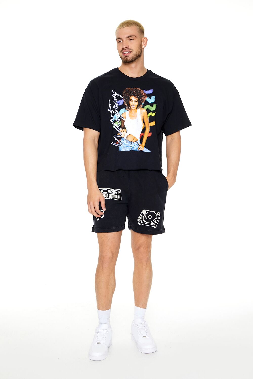 Cropped Whitney Graphic Tee