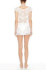 Lace Swim Cover-Up Dress