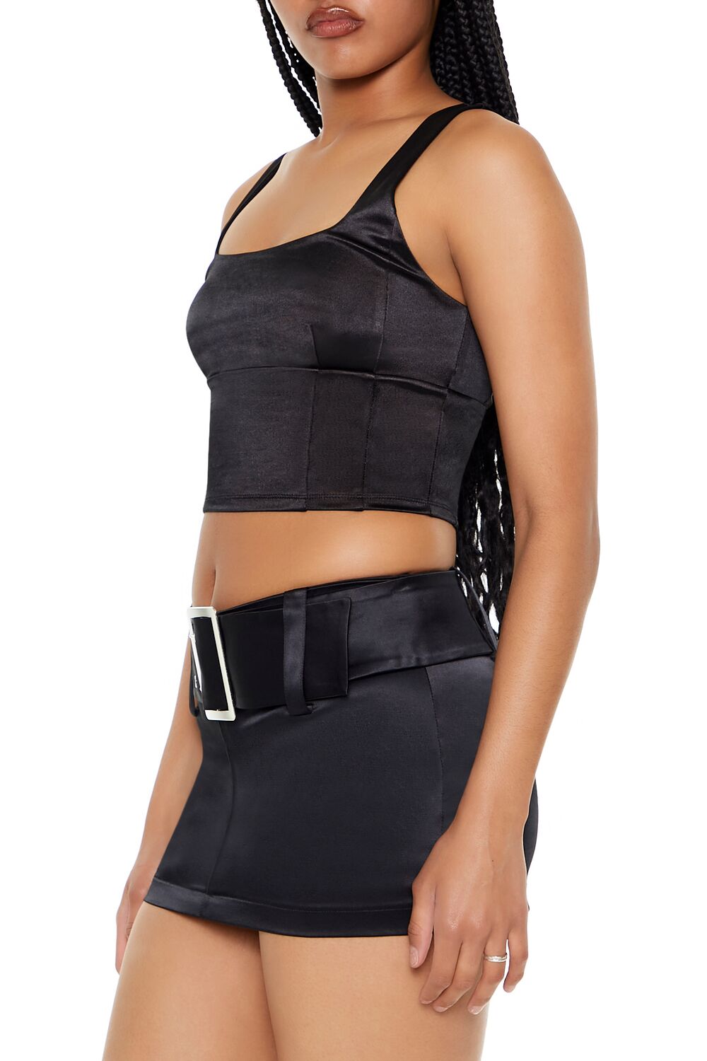 Square-Neck Crop Top