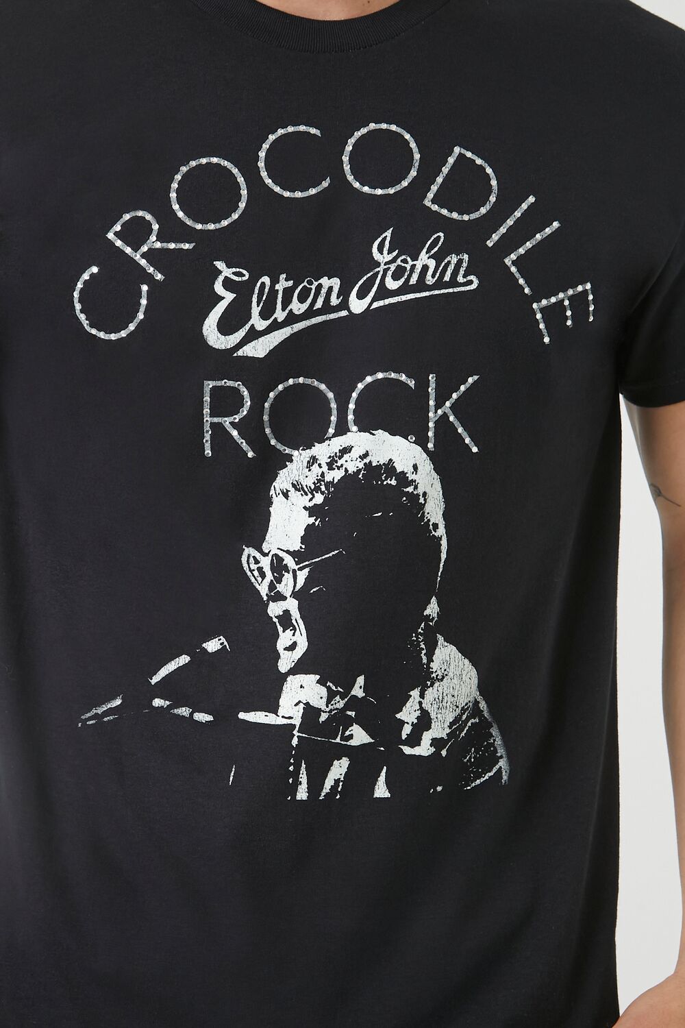 Rhinestone Elton John Graphic Tee