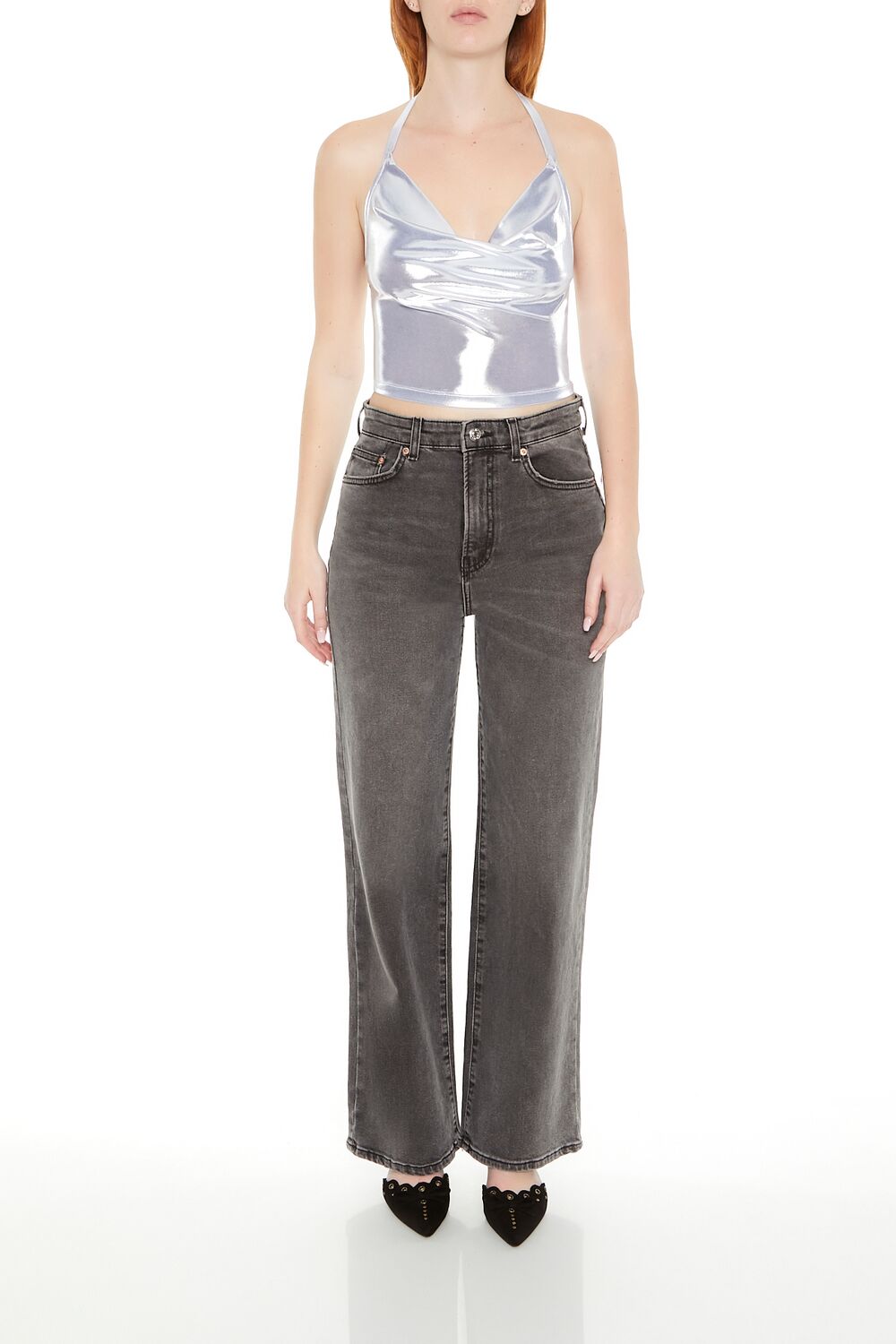 Seamless Halter Crop Top