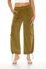 Cargo Drawstring Joggers