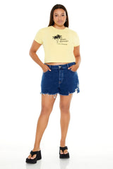 Plus Size Palm Springs Baby Tee