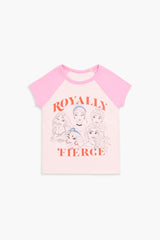 Girls Royally Fierce Raglan Tee (Kids)