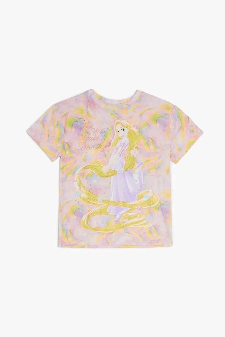 Girls Tie-Dye Rapunzel Tee (Kids)