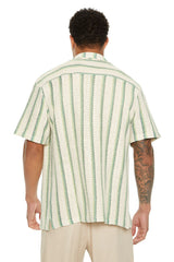 Striped Patch Pocket Shirt