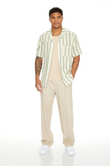 Striped Patch Pocket Shirt