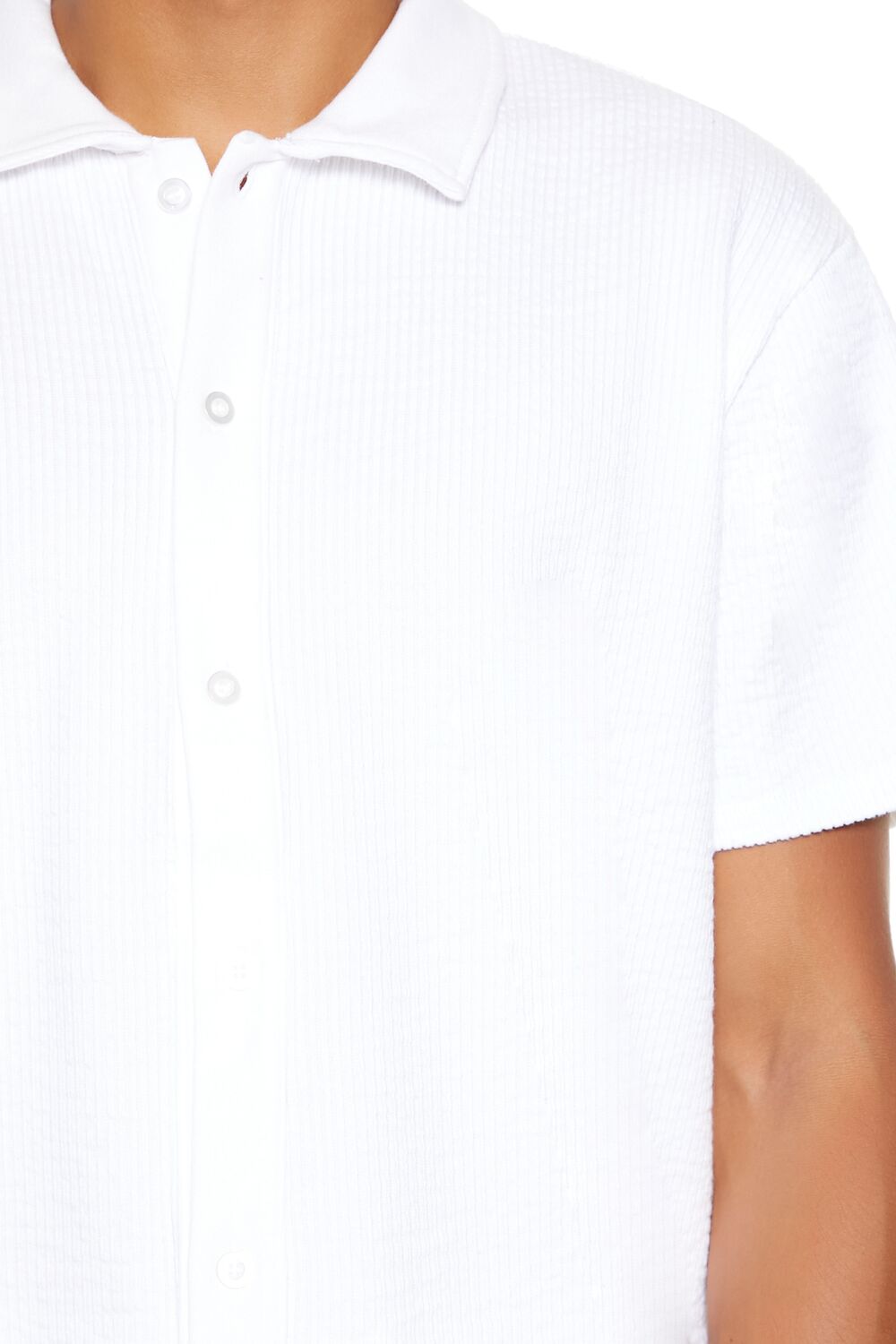 Seersucker Pinstriped Shirt