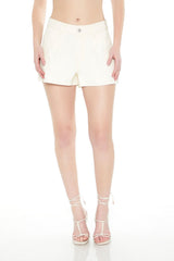 Twill Mid-Rise Shorts