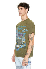 Distressed Def Leppard Graphic Tee