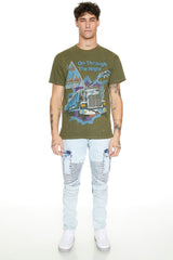 Distressed Def Leppard Graphic Tee