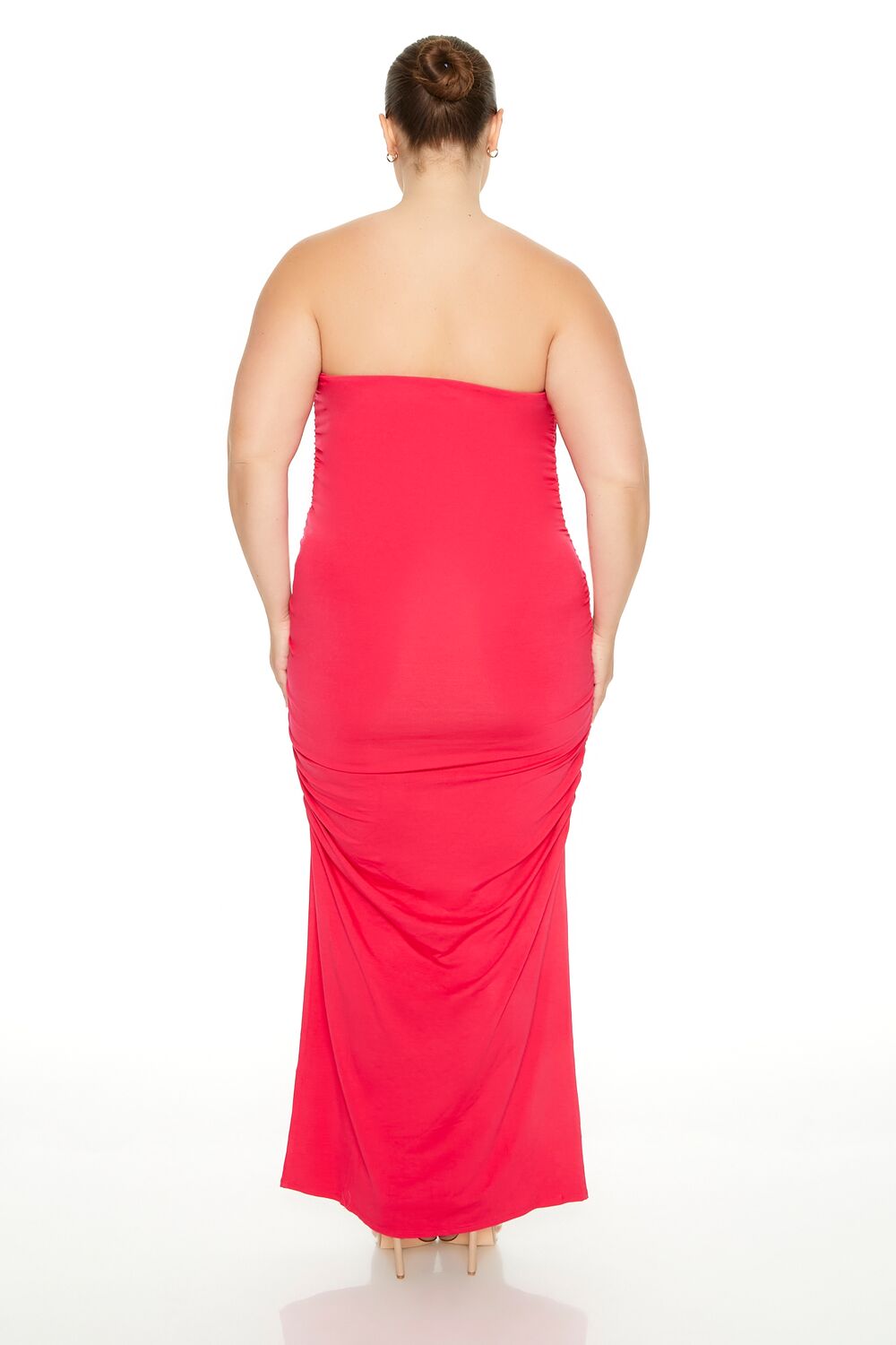 Plus Size Tube Bodycon Maxi Dress