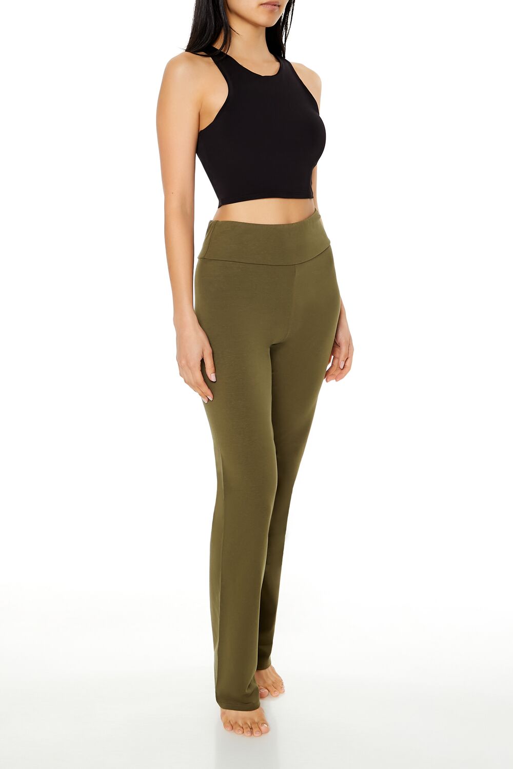 Flare Mid-Rise Leggings