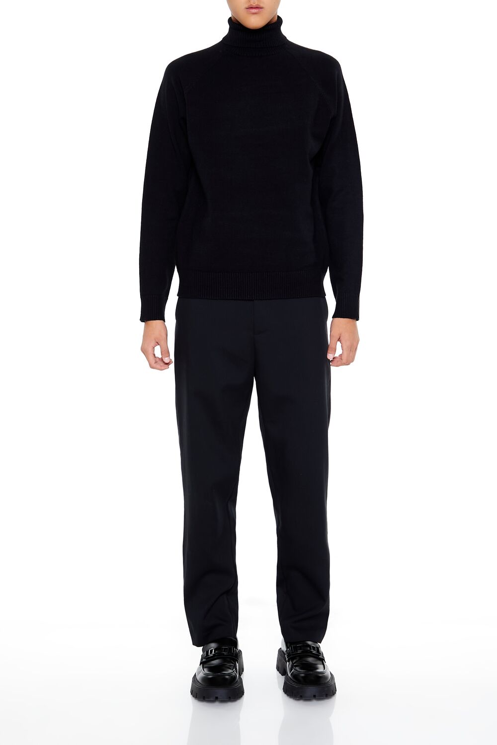 Raglan Turtleneck Sweater