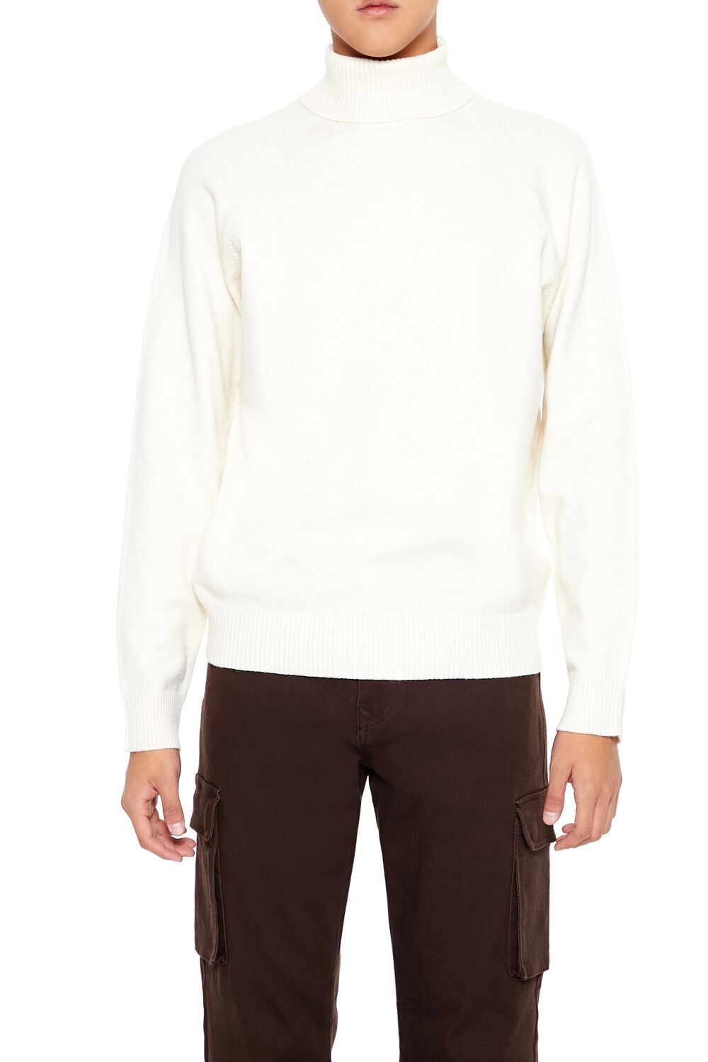Raglan Turtleneck Sweater