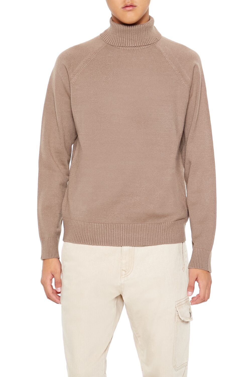 Raglan Turtleneck Sweater