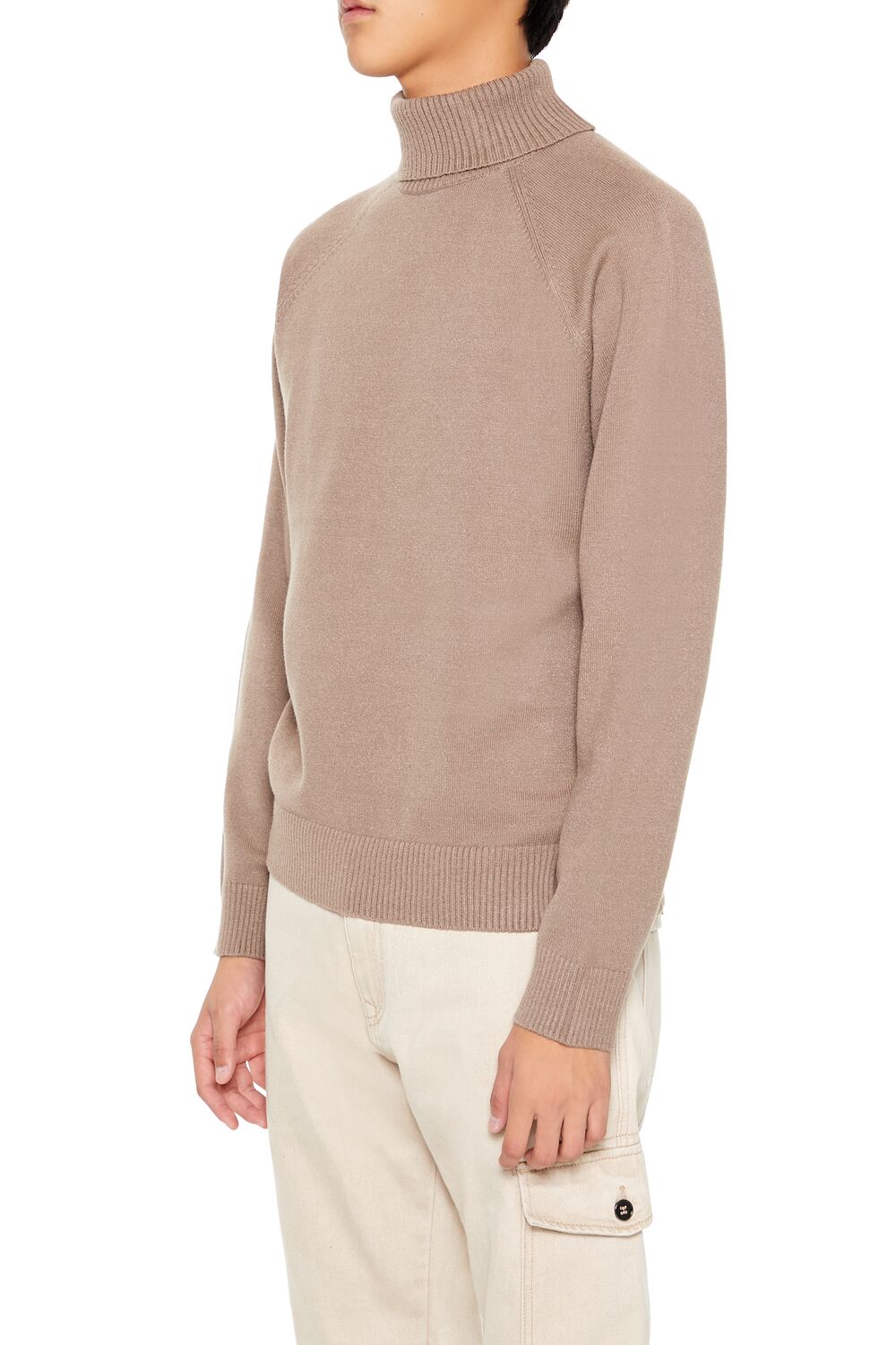 Raglan Turtleneck Sweater
