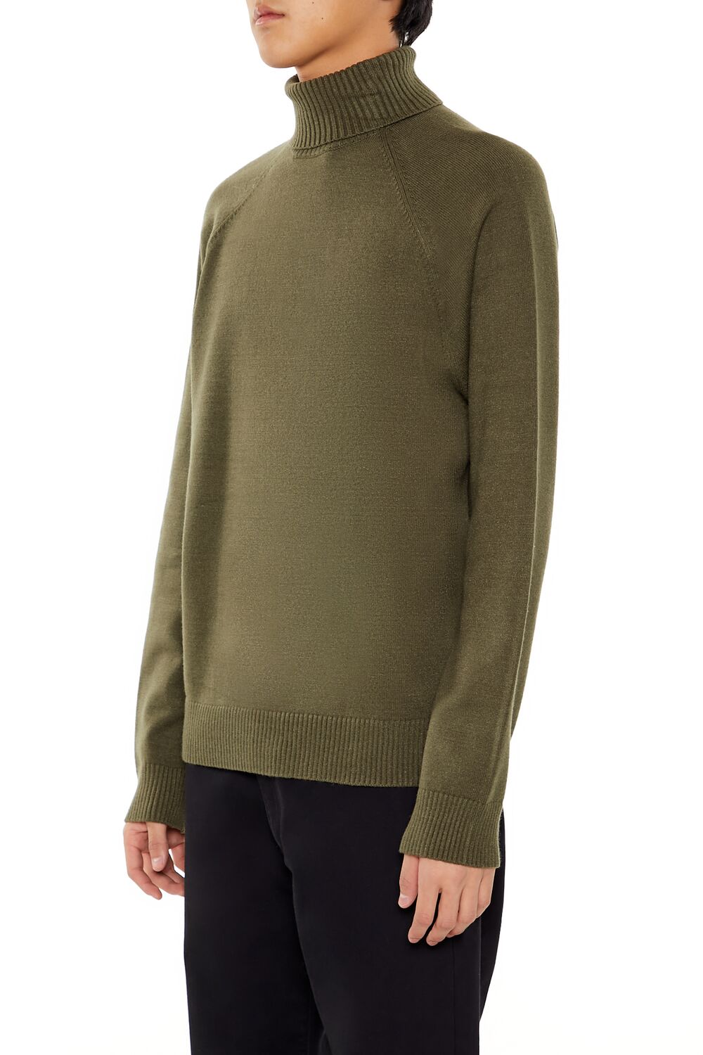 Raglan Turtleneck Sweater