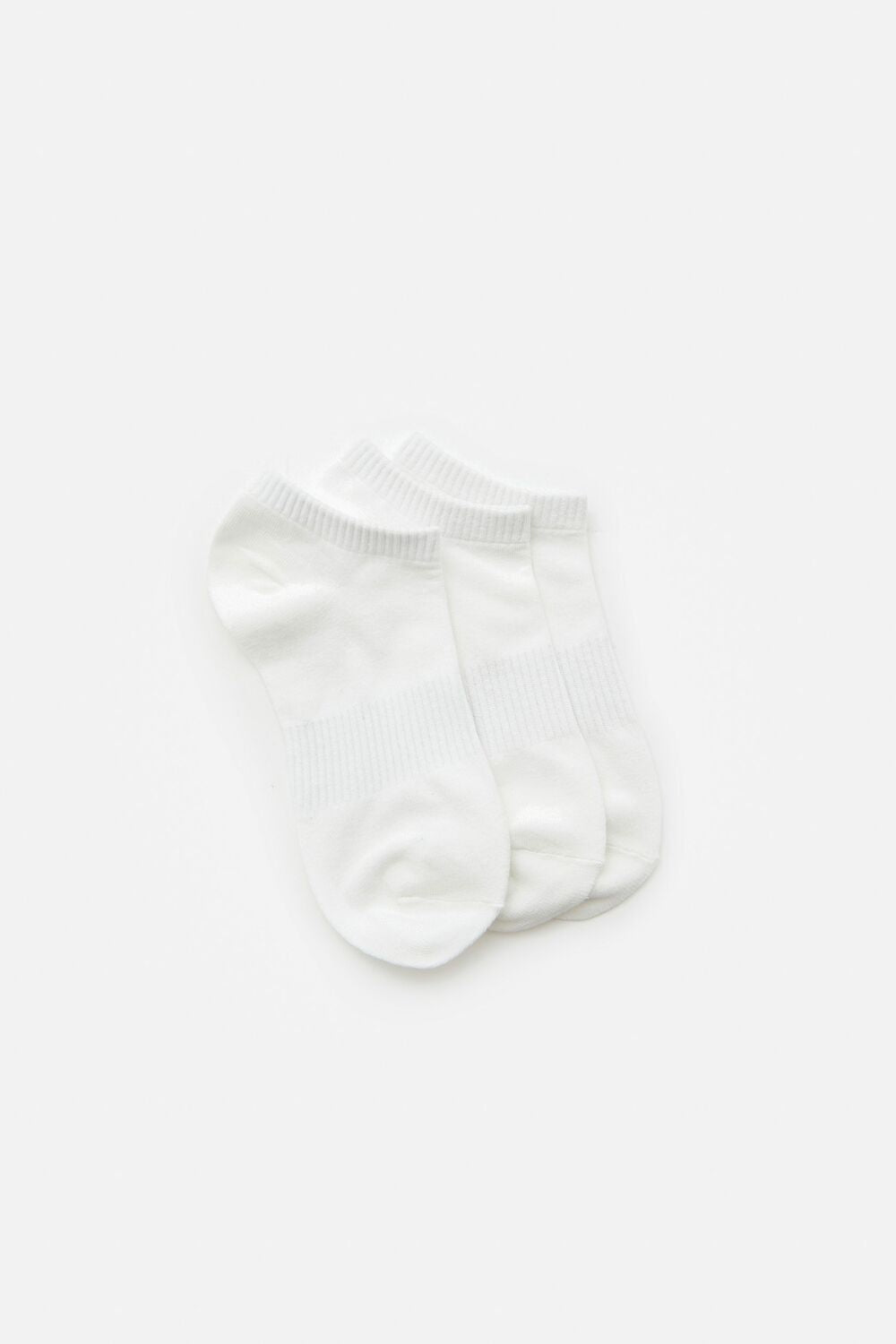 Ribbed Ankle Sock Set - 3 pack