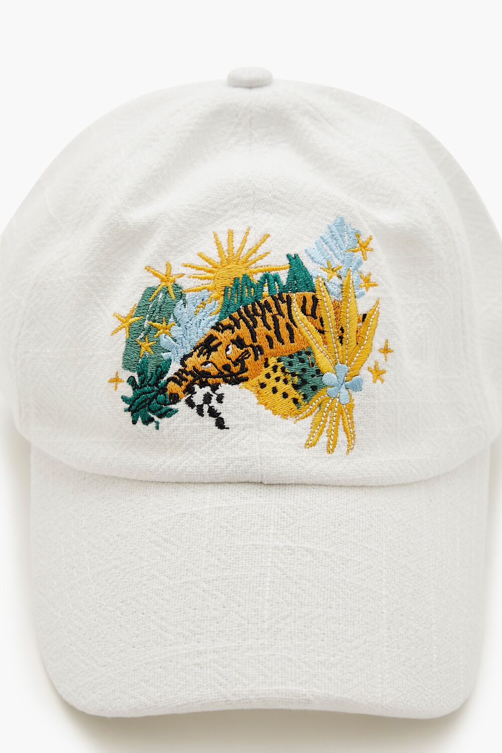 Embroidered Tiger Baseball Cap