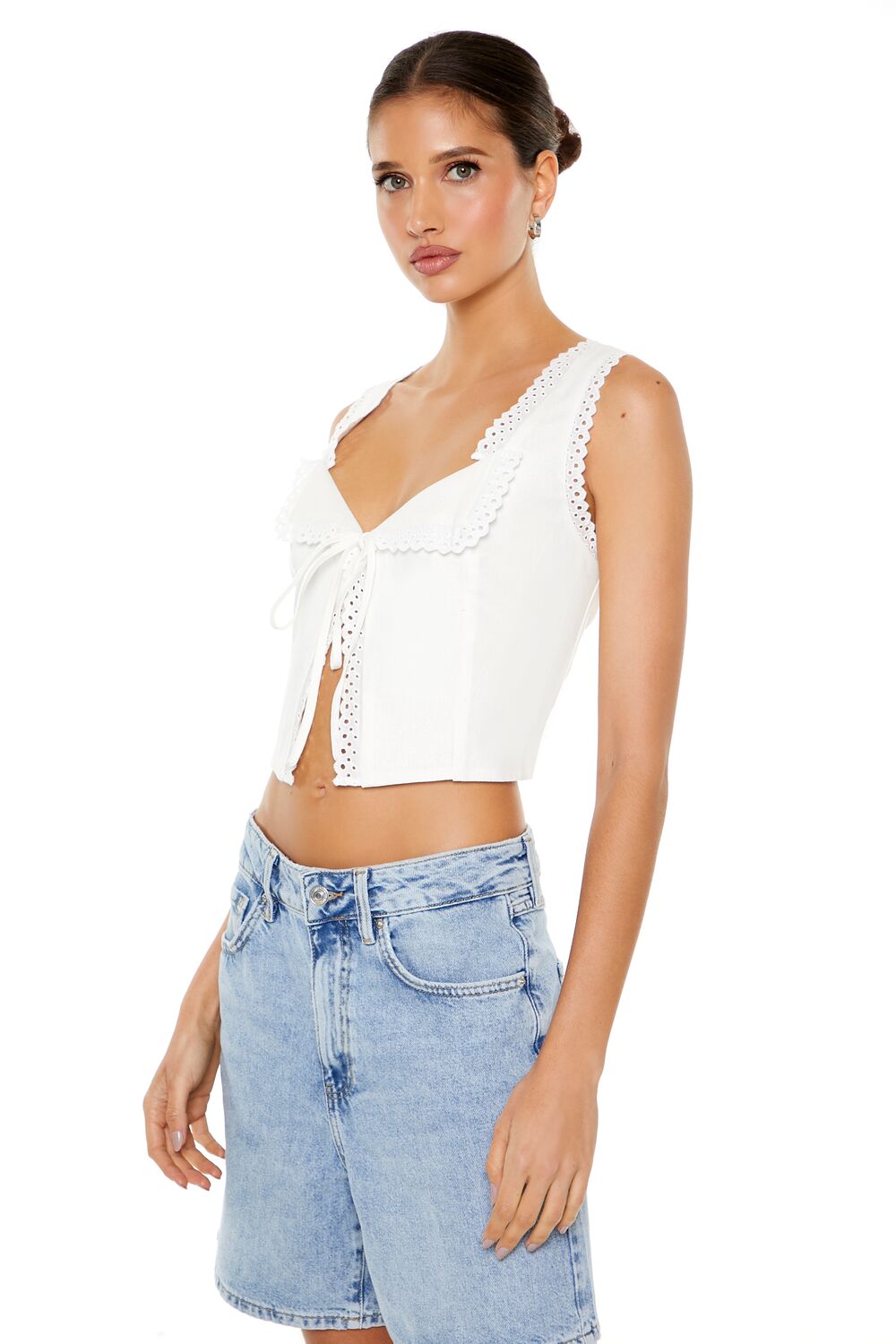 Crochet-Lace Crop Top