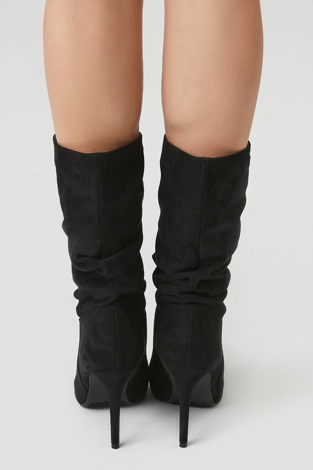 Ruched Stiletto Boots