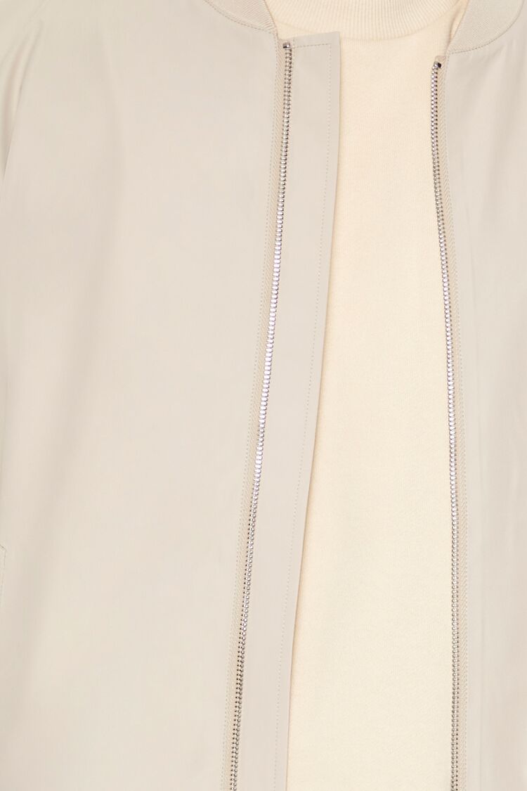 Drop-Sleeve Bomber Jacket