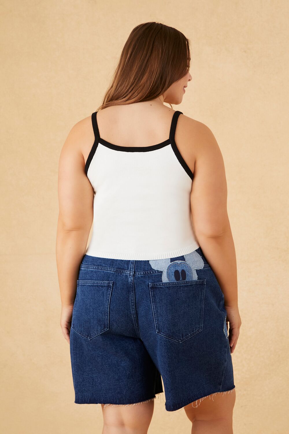 Plus Size Disney Mickey Sweater-Knit Cami