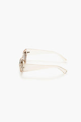 Cat-Eye Frame Sunglasses