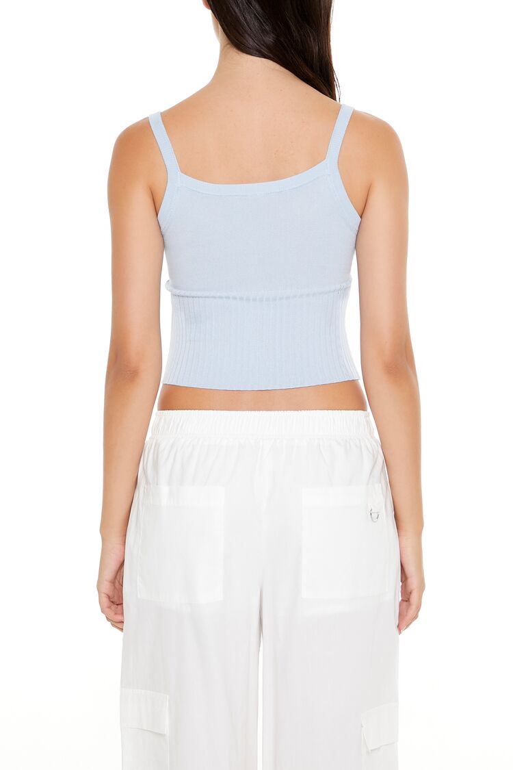 Sweater-Knit Cropped Cami