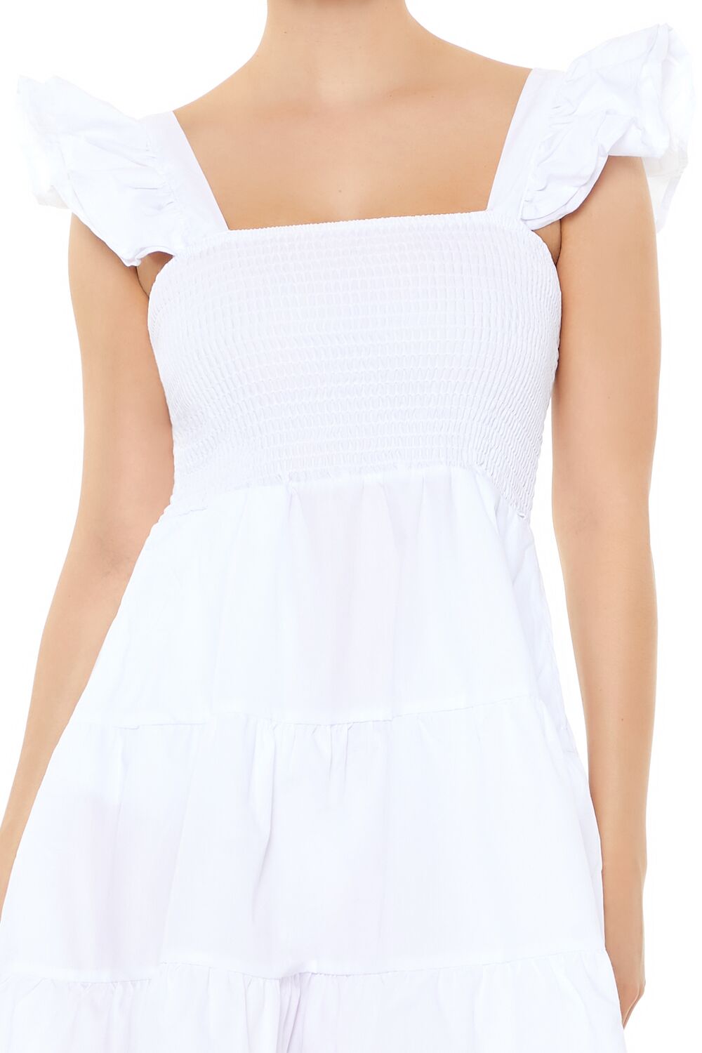 Butterfly-Sleeve Mini Dress