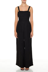 Cutout Wide-Leg Jumpsuit