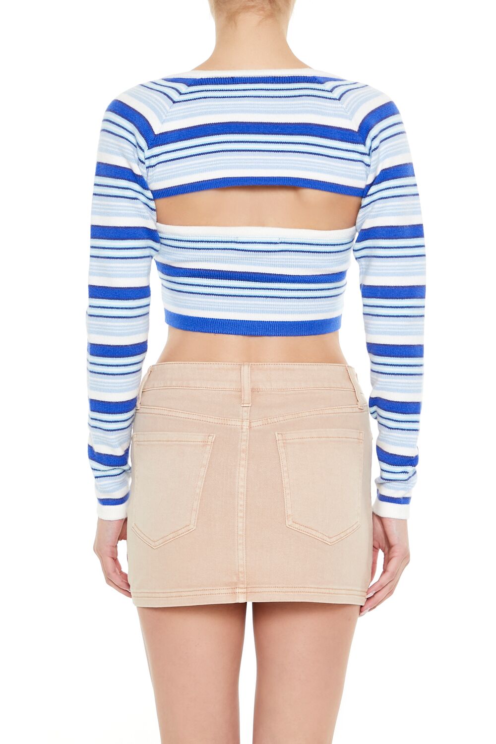 Sweater-Knit Tube Top & Shrug Set