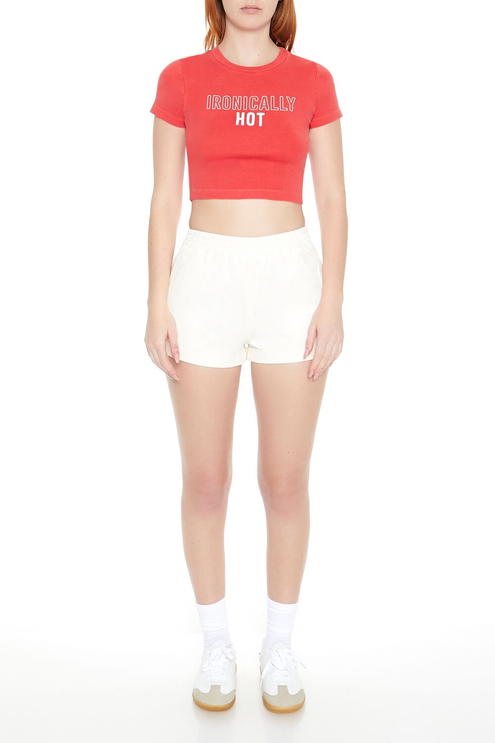 Ironically Hot Graphic Baby Tee