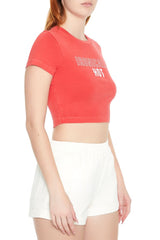 Ironically Hot Graphic Baby Tee