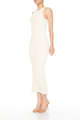 Sleeveless Crochet Maxi Dress