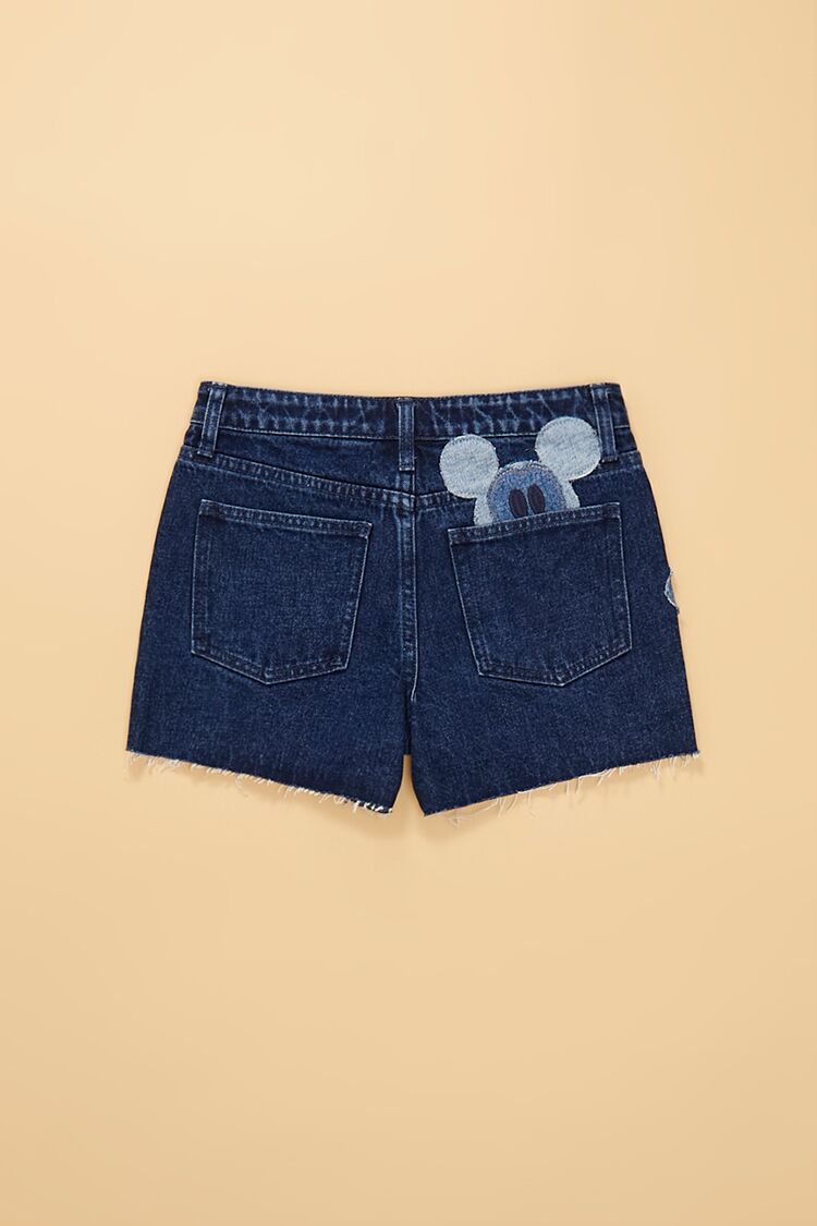 Girls Disney Mickey Mouse Denim Shorts (Kids)