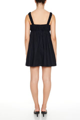 Poplin Babydoll Mini Dress