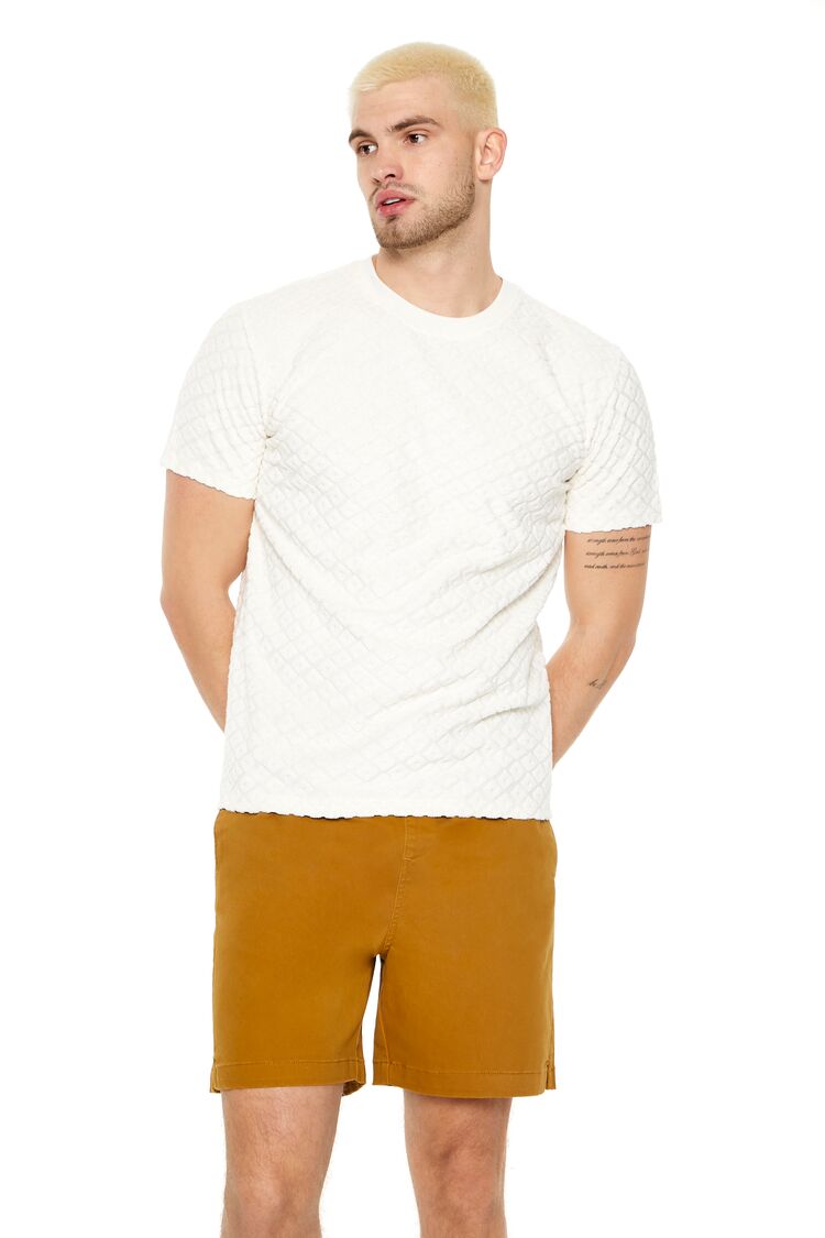 Twill Drawstring Shorts