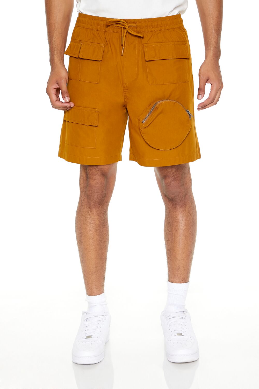 Drawstring Cargo Shorts