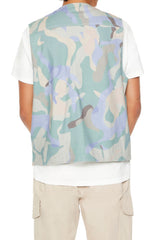 Camo Print Ripstop Vest