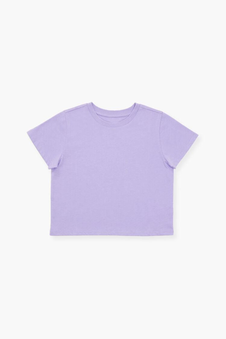 Girls Cotton Crew Tee (Kids)