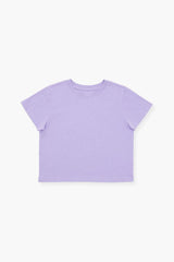 Girls Cotton Crew Tee (Kids)