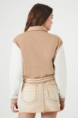 Varsity Letterman Bomber Jacket