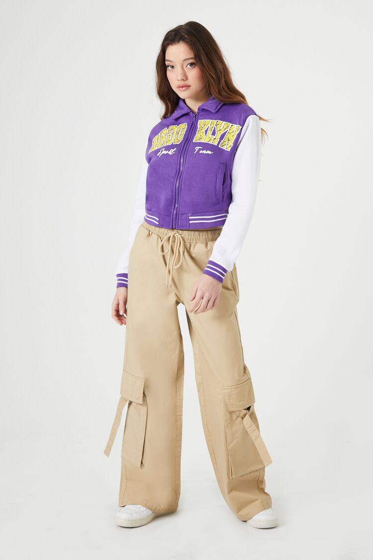 Brooklyn Zip-Up Bomber Jacket