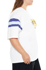 Plus Size Striped New York Tee