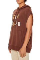 The Hills Printed Chenille Patch Hoodie