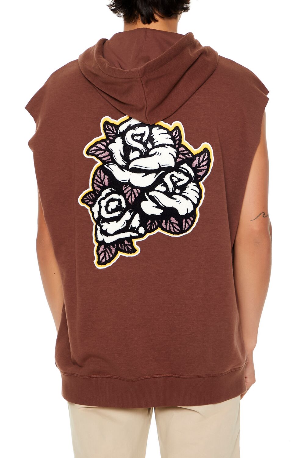 The Hills Printed Chenille Patch Hoodie