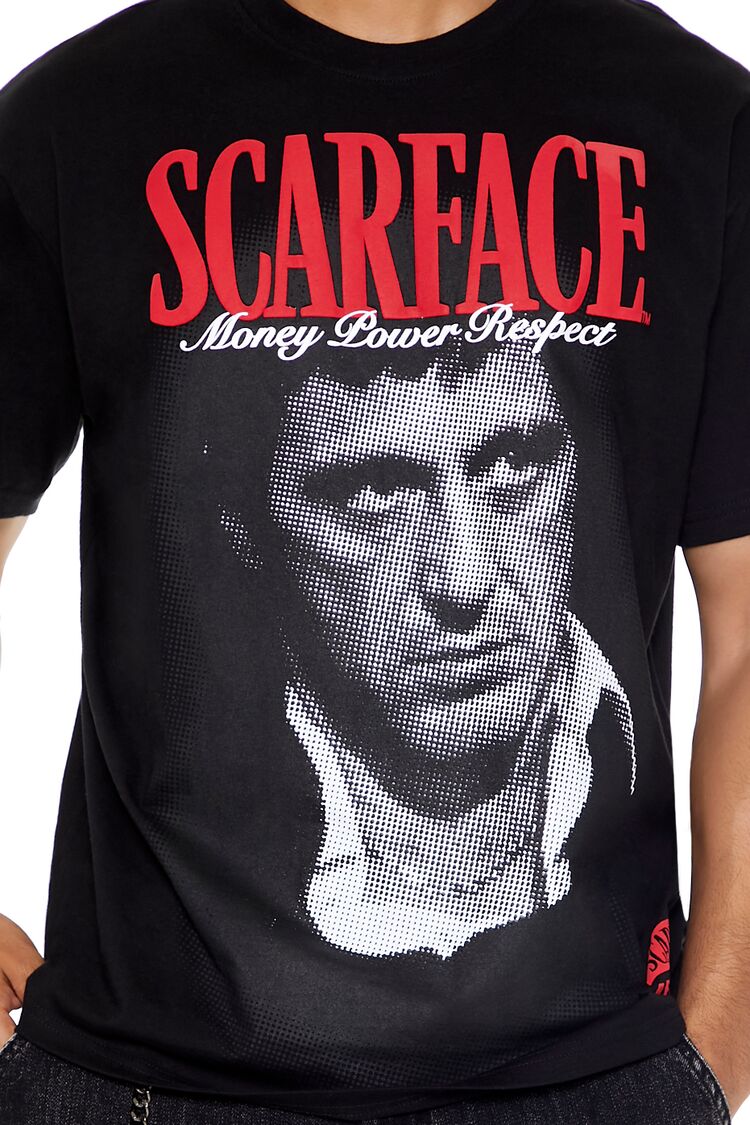 Scarface Puff Print Graphic Tee