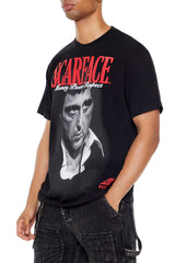 Scarface Puff Print Graphic Tee